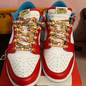 LeBron James x Nike Dunk Low Fruity Pebbles